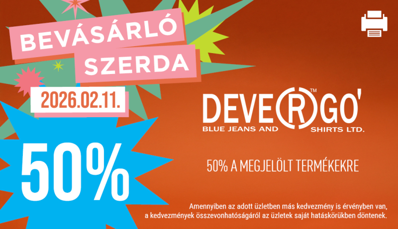 Agria Park Promociók Bevásárló Szerda Kupon