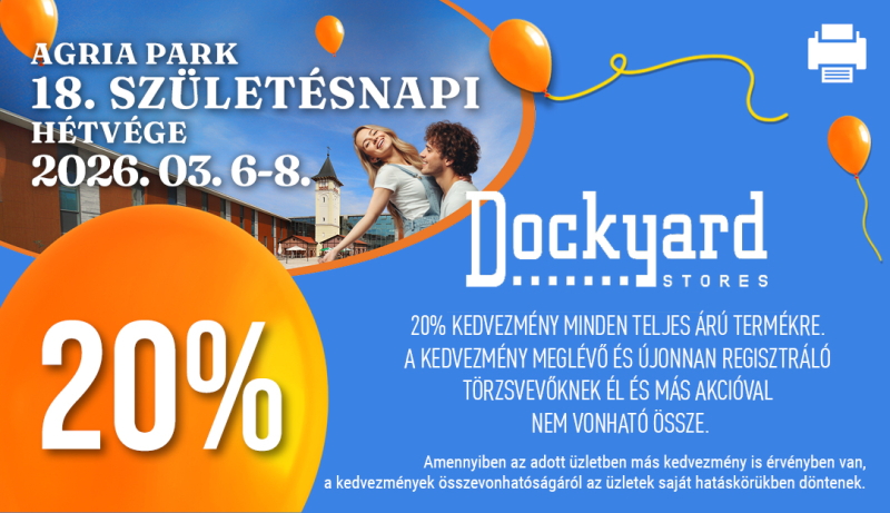 Agria Park Promociók Bevásárló Szerda Kupon
